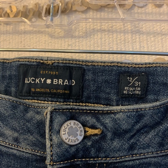 LUCKY BRAND NWT Lolita Skinny Distressed Jeans 12 - Picture 3 of 8